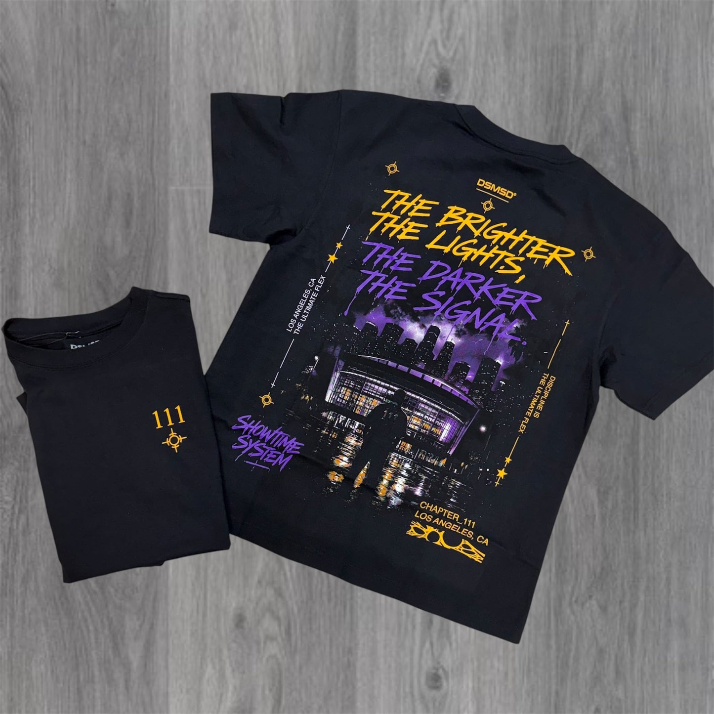 DSMSD - LA Showtime Tee - Black 01