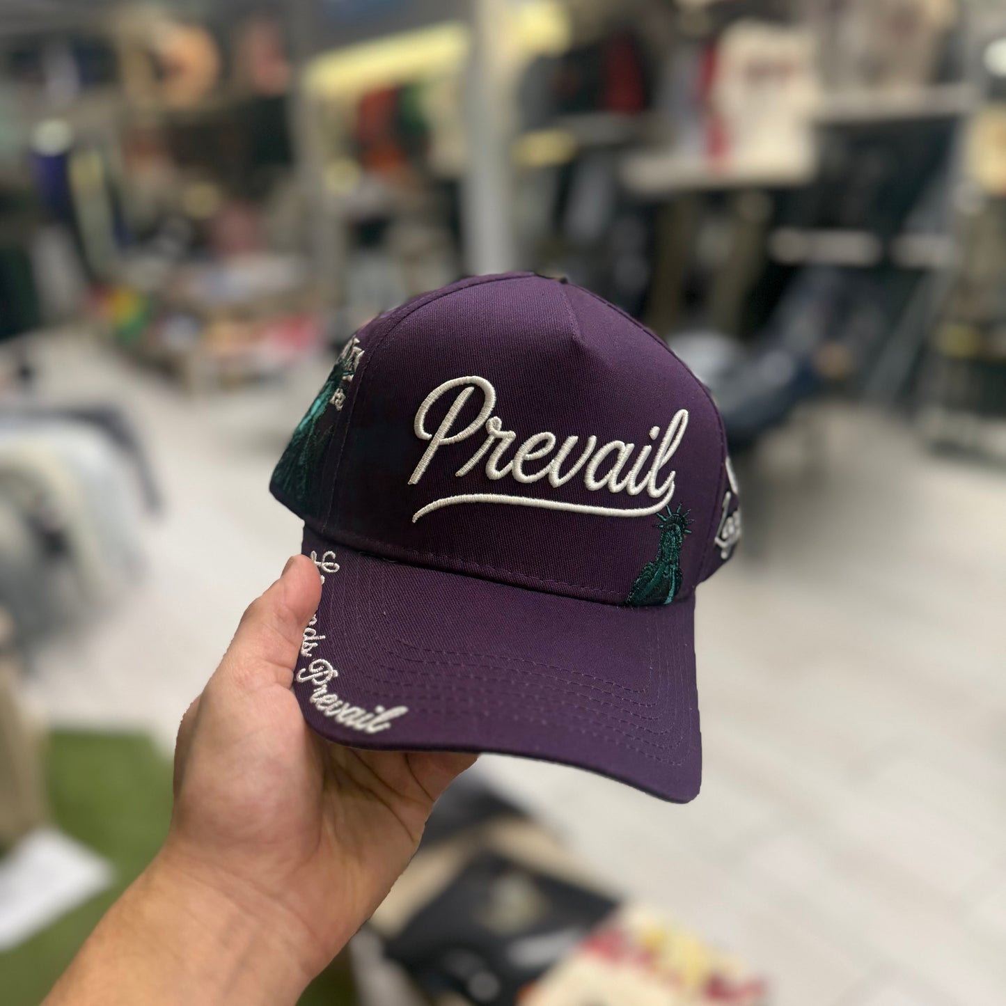 Prevail - LP Liberty Trucker Hat - Purple