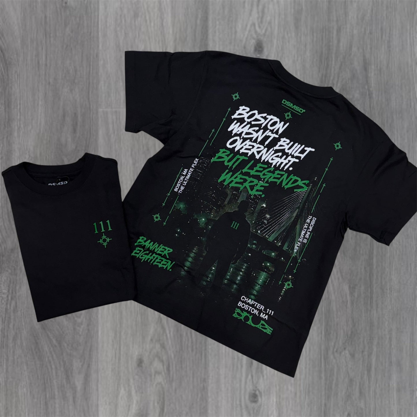 DSMSD - Boston Standard Tee - Black 01