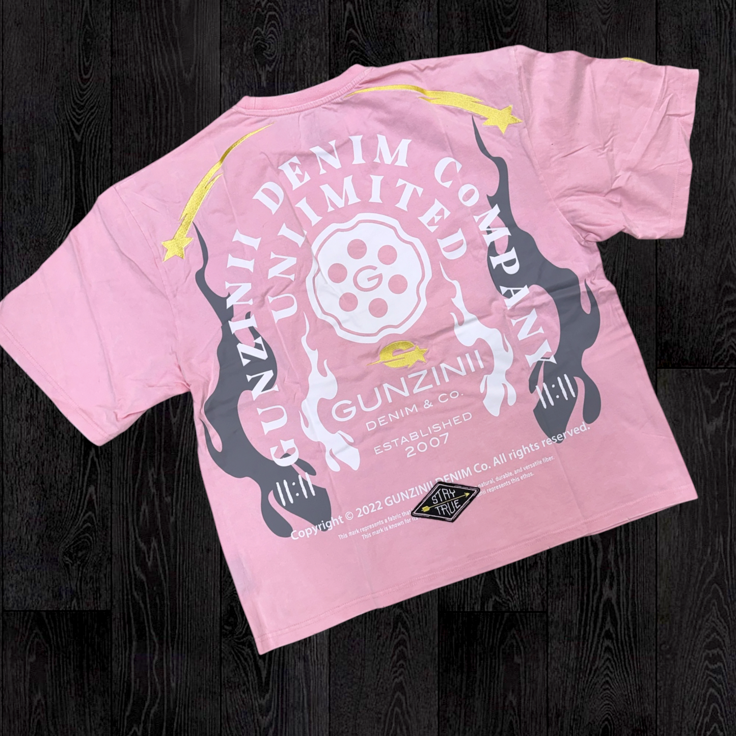 Gunzinii - Property T-shirt - Pink - 1000