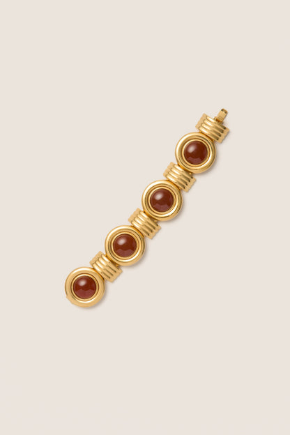 Burgundy Aaron Bracelet