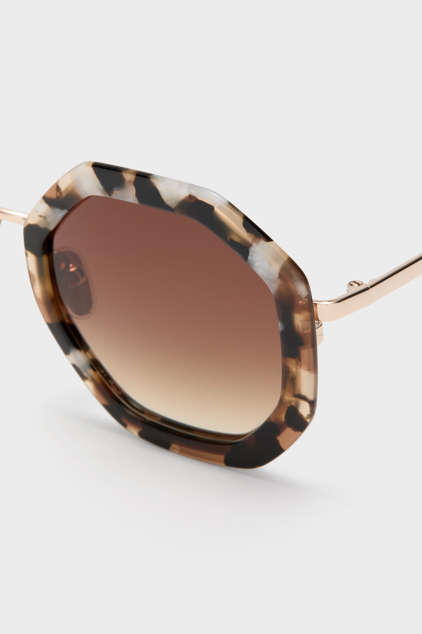 Brown Tortoise Angie Sunglasses