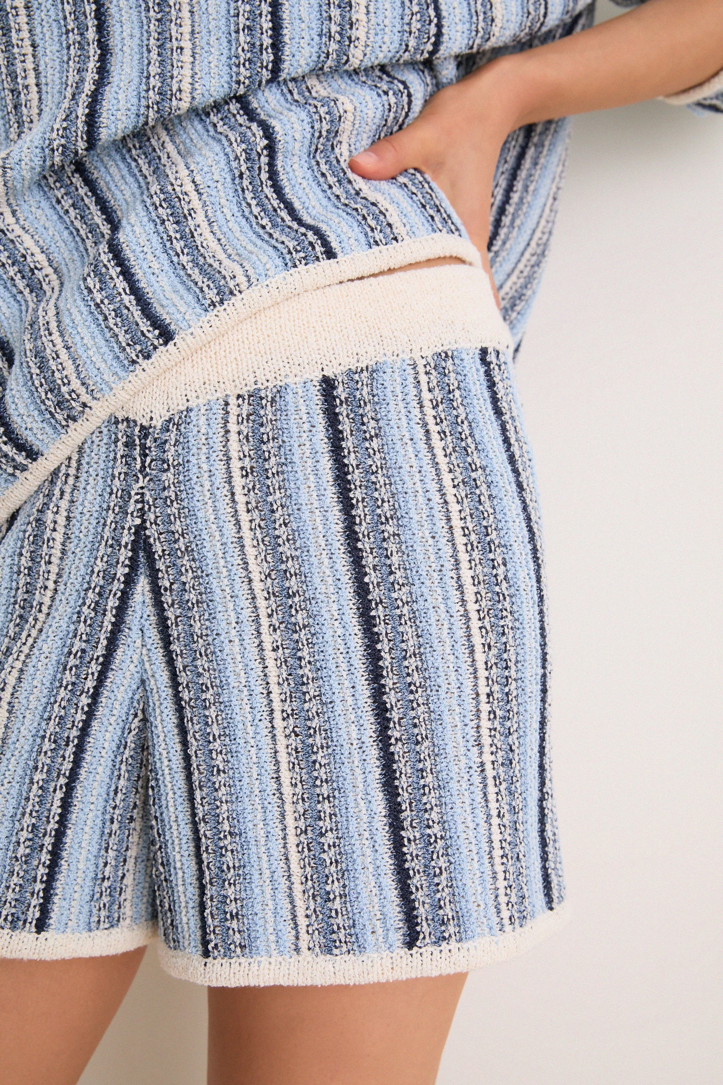 Blue Grotto Crochet Positano Shorts
