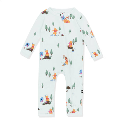 Zippered Romper in Winnie the Pooh Hundred Acre Wood