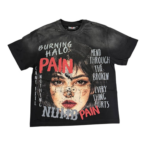 Con - Numb Pain T-shirt - Black Wash - 10