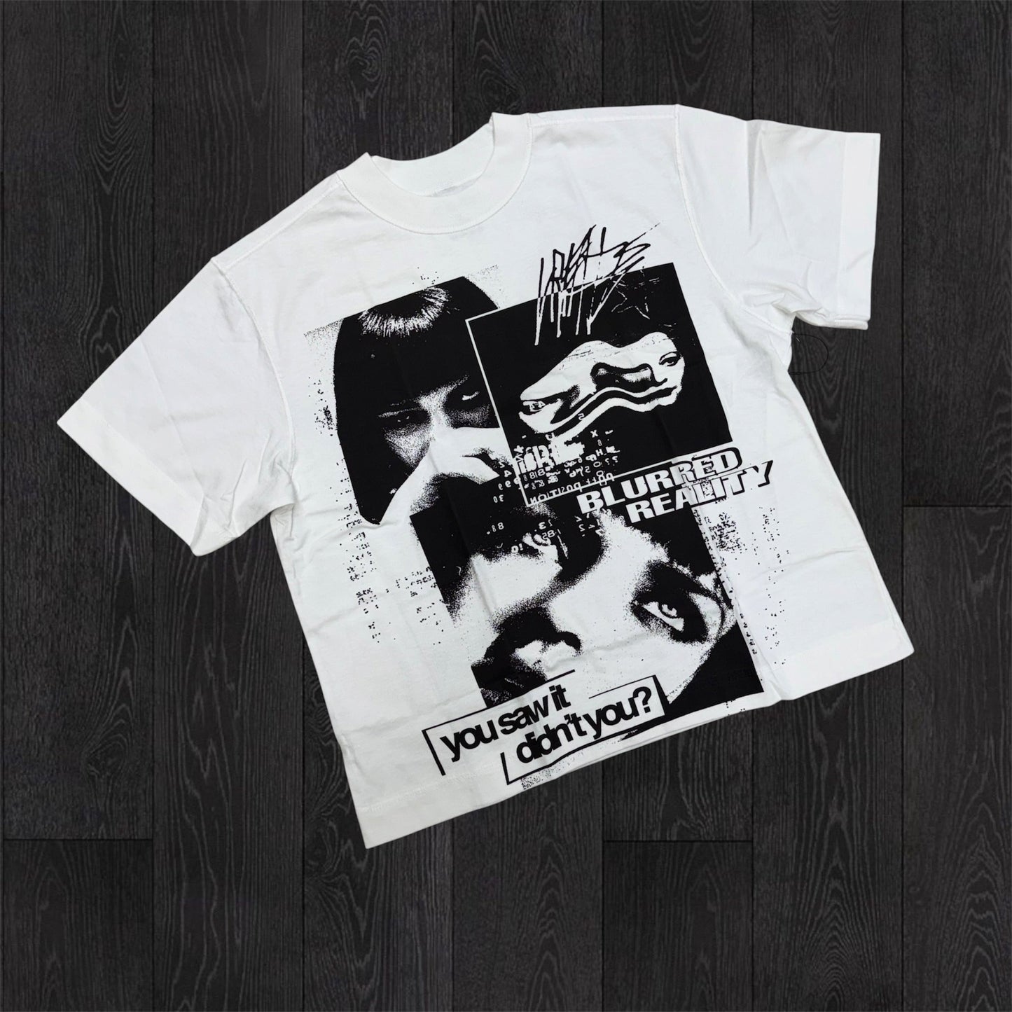 DSMSD - You Saw it Tee - White 02