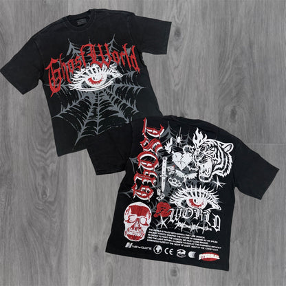 Ghost Wrld - Web Tee - Black GST6