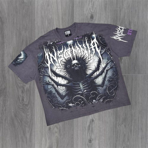 Stray - Insomnia T-shirt - Charcoal 1723