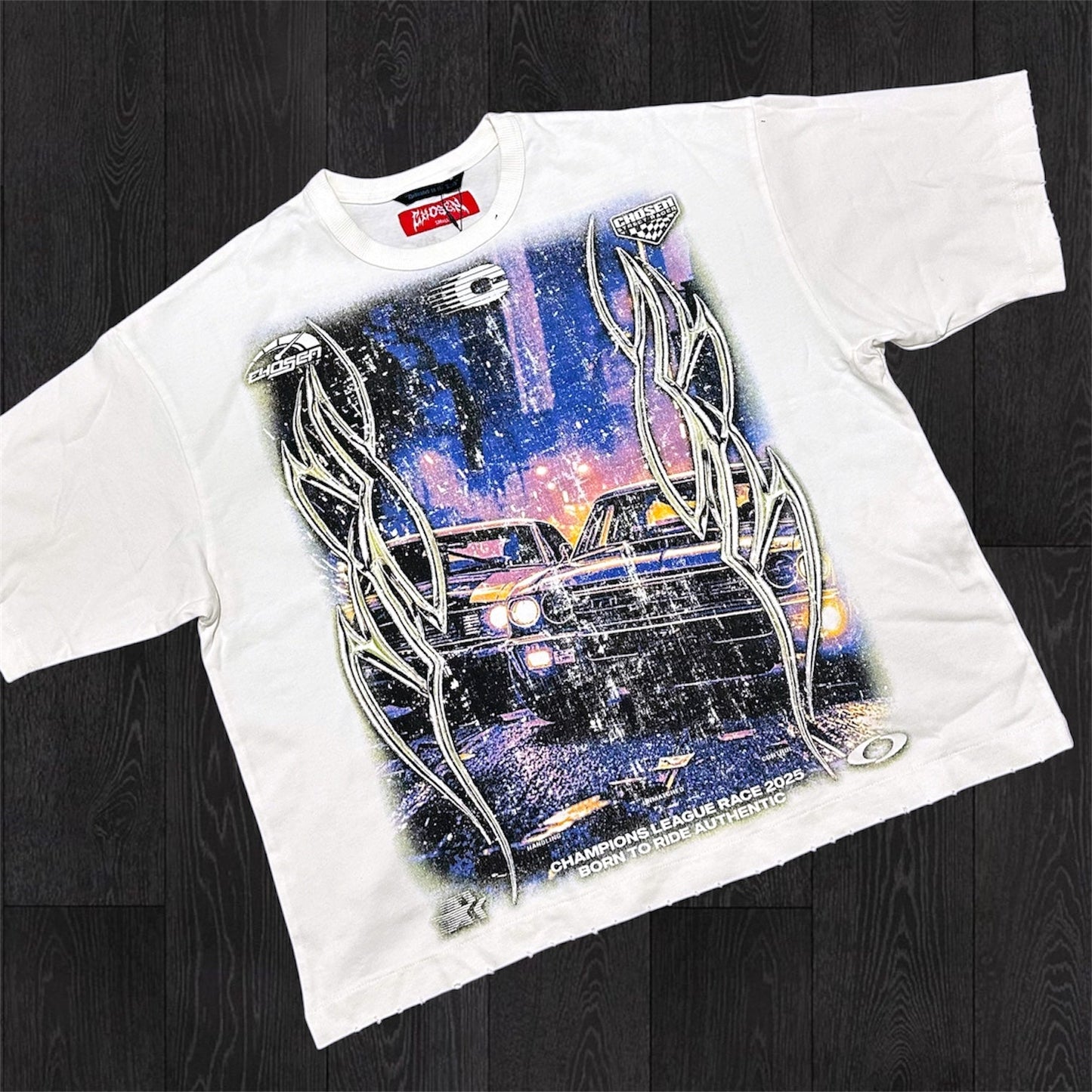 Champion Race “88” T-shirt - White - 6144z