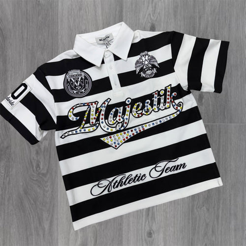 MJSTK - Worldwide Crystal Polo - Black 26106