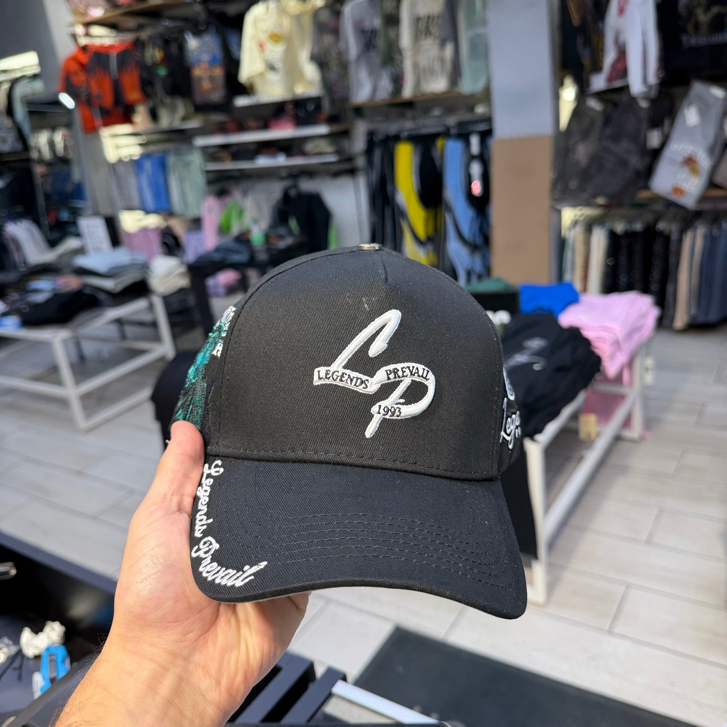 Prevail - LP Liberty Trucker Hat - Black/White