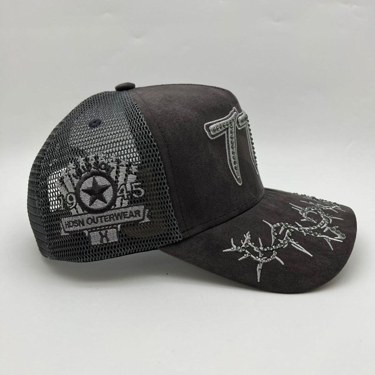 Hudson - “Chains” 777 Trucker hat - Grey V2