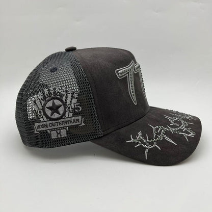 Hudson - “Chains” 777 Trucker hat - Grey V2