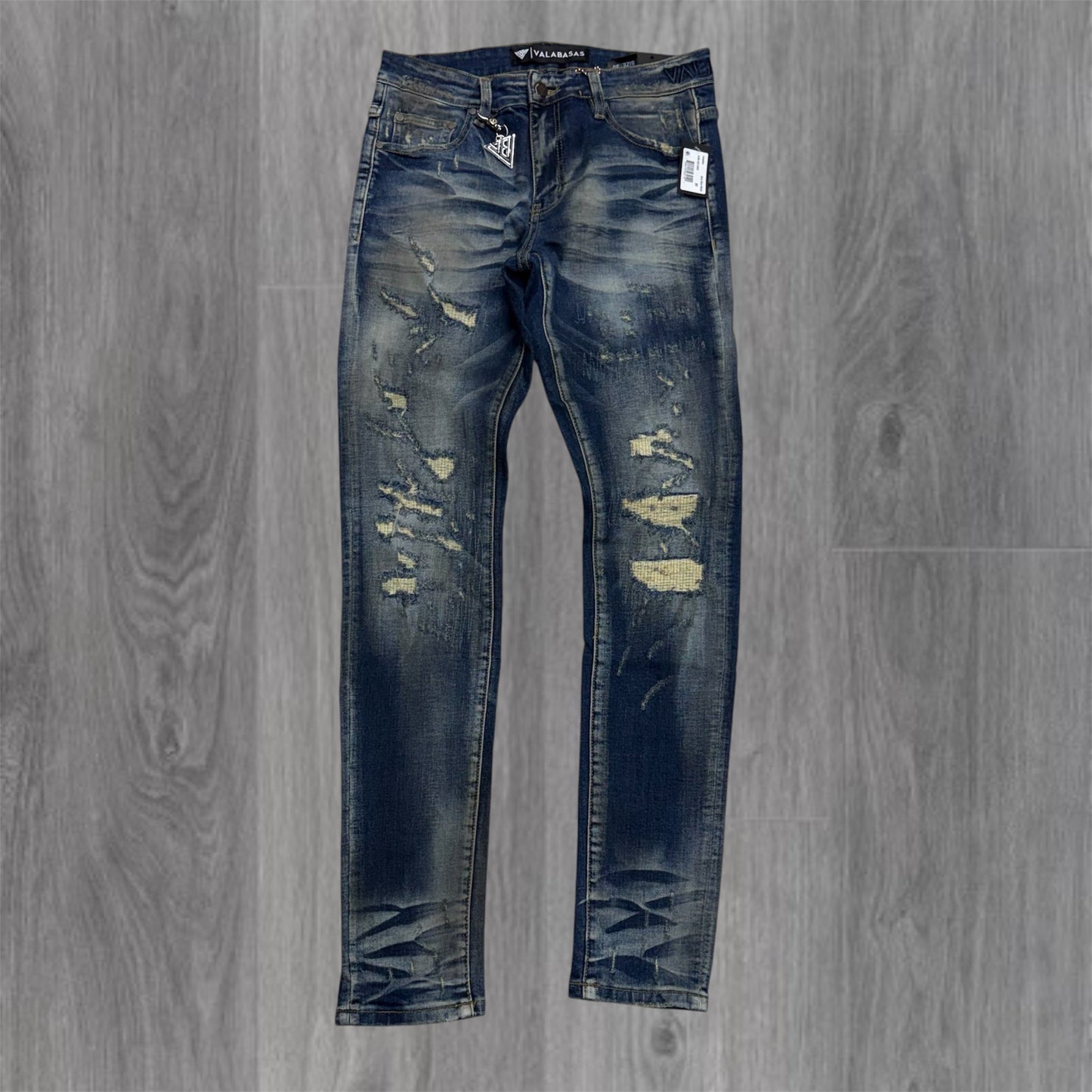Valabasas - Leader Slim Fit Denim -Dark Blue washed - 1045
