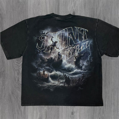 Sinister Crystal T-shirt - Black - 11178