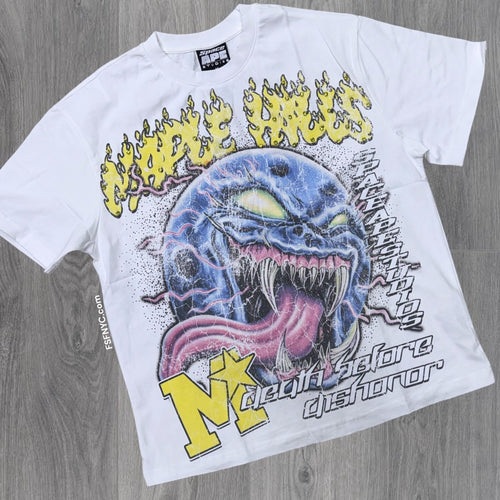 Space - No Dishonor T-shirt - White - TS09 -