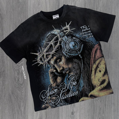 Space - Concert T-shirt - Black - TS05 -