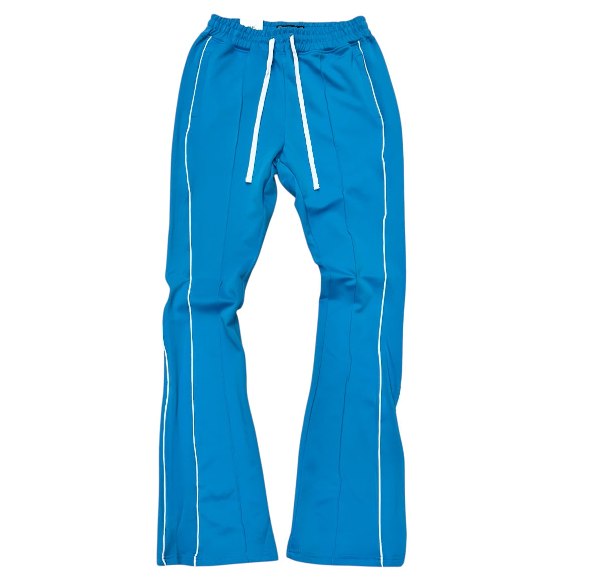 Rebel - Track Stacked Flare Pants - L.Blue - 470