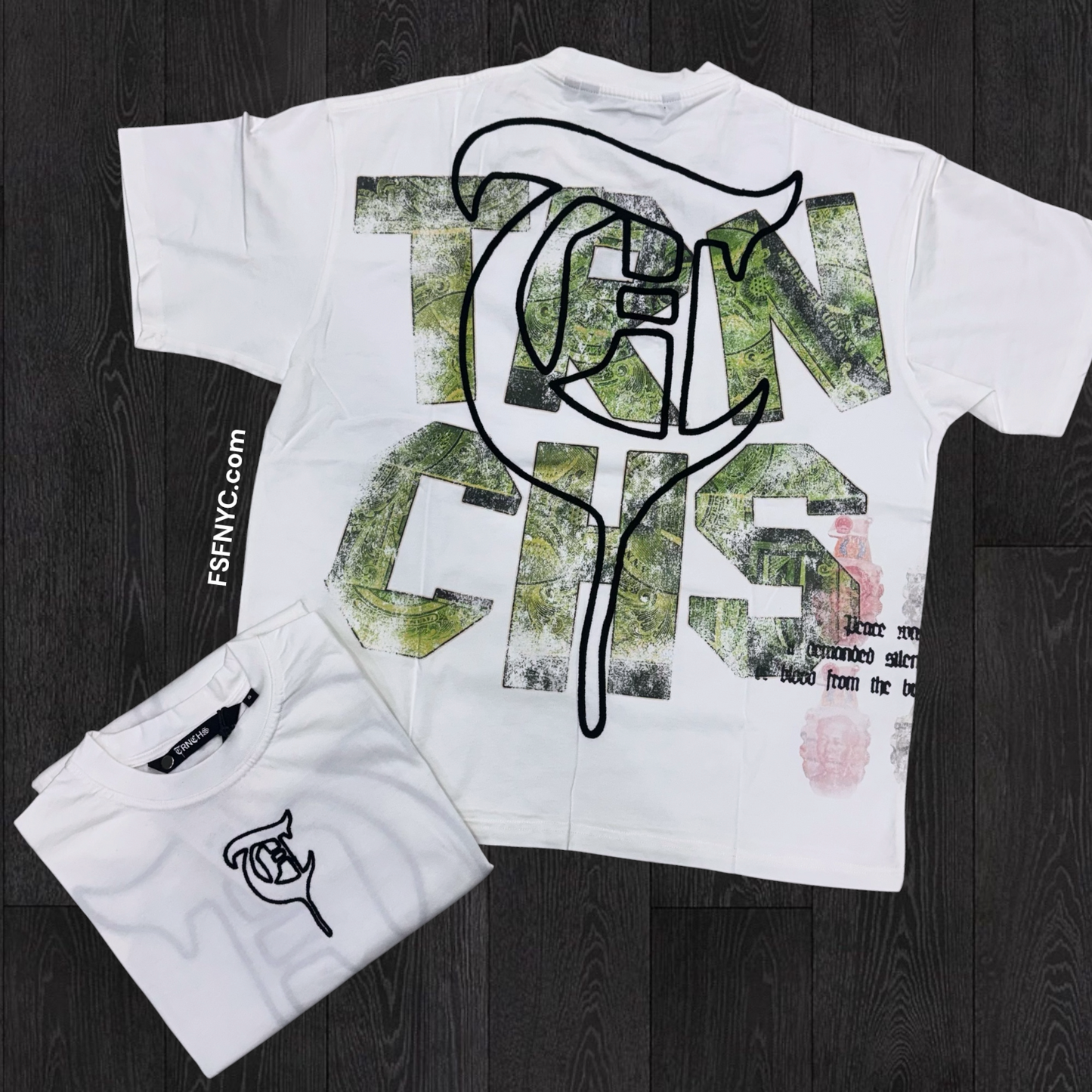 Trnchs - Bleed T-Shirt - White
