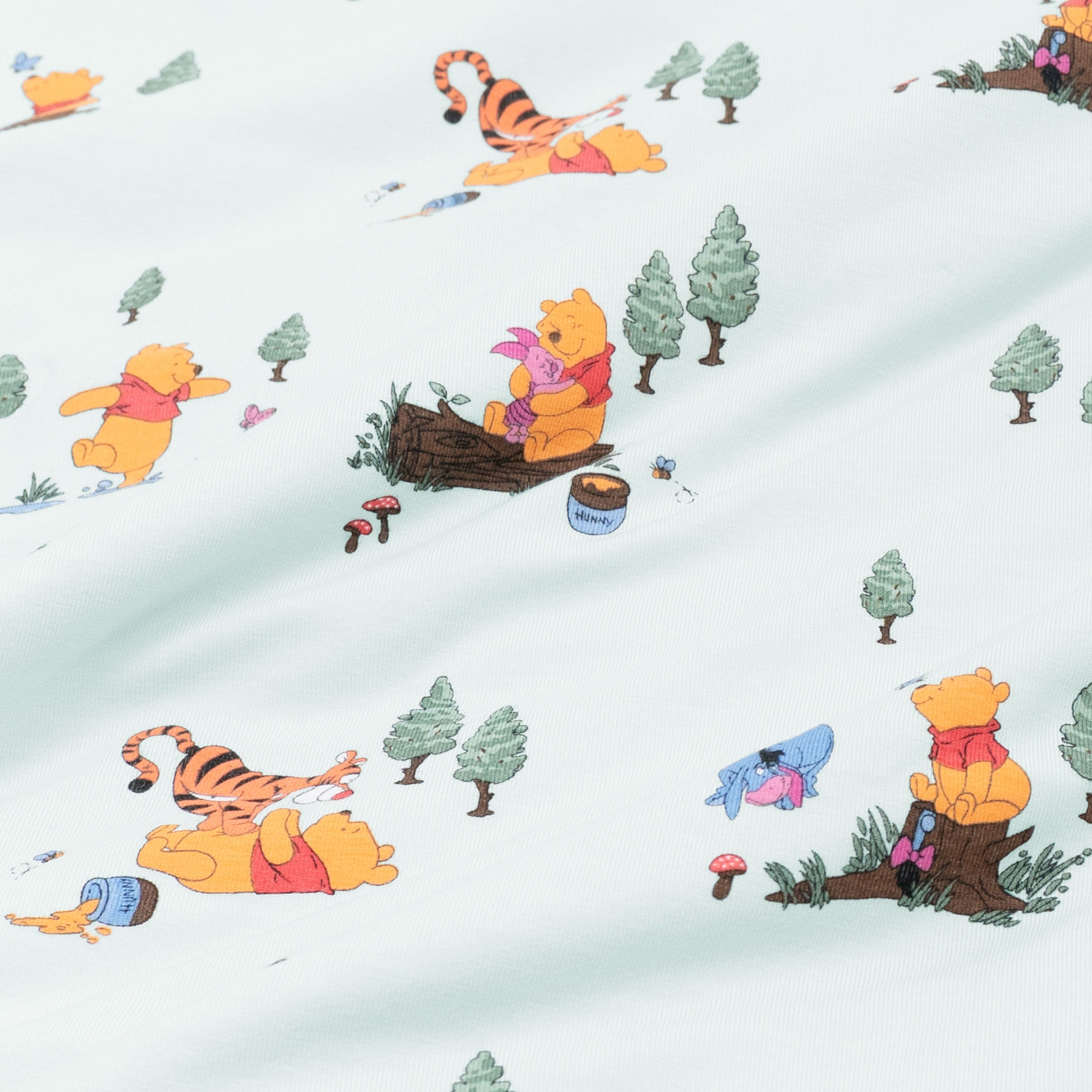 Zippered Romper in Winnie the Pooh Hundred Acre Wood