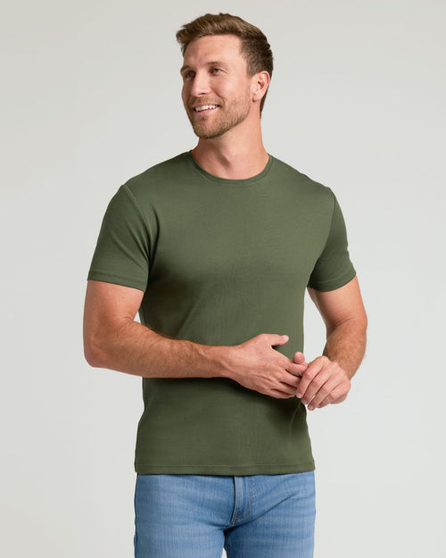 Grove Pima Cotton Blend Crew
