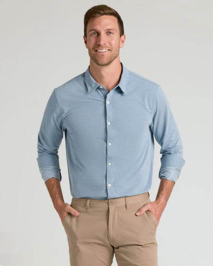 Blue Stretch Oxford 2.0