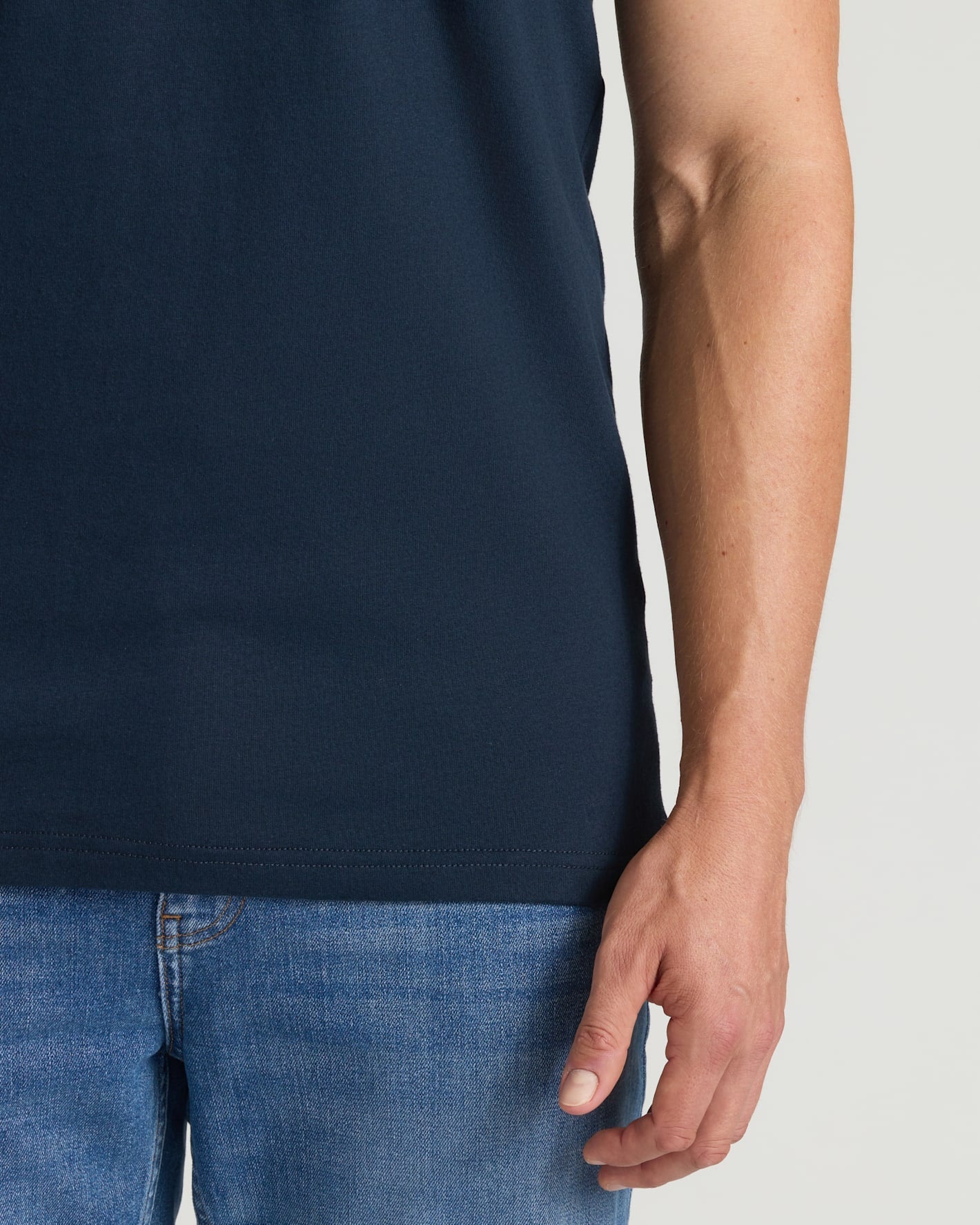 Navy Tall Heavyweight Pocket Crew
