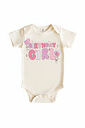 Birthday Girl Graphic Bodysuit & Kids Tee | Natural