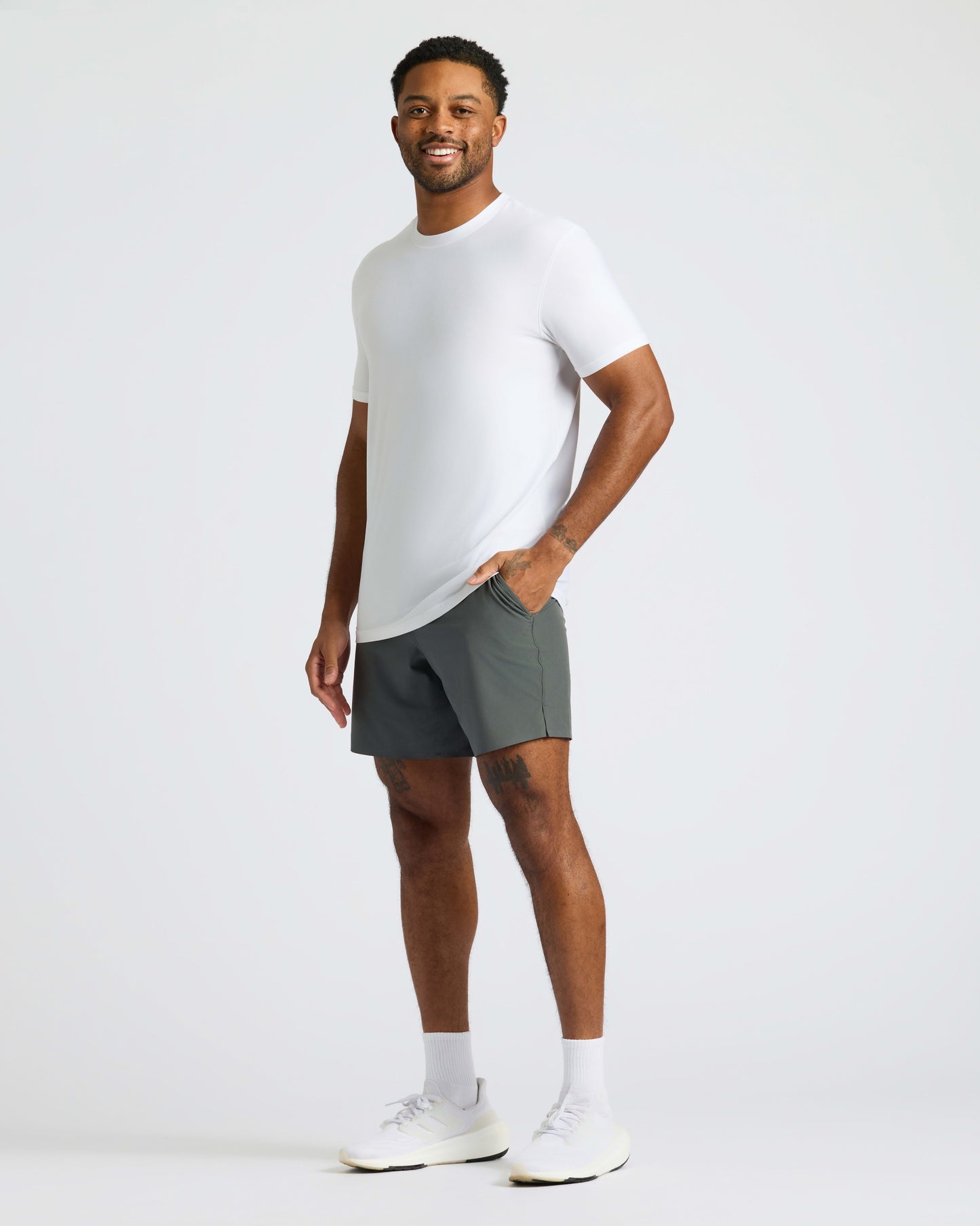 Black & White Active Crew 6-Pack