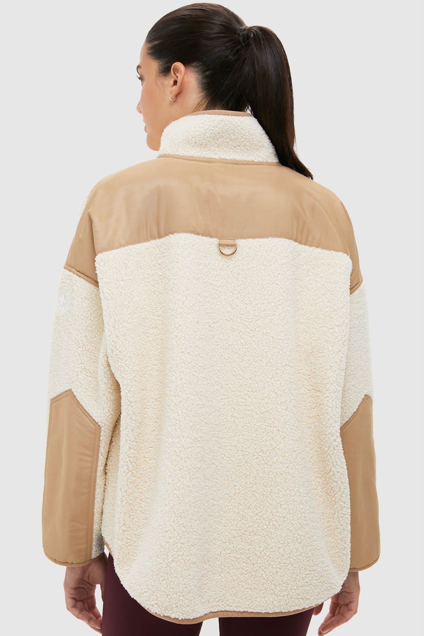 Buttercream Fleece Lawrence Full Length Zip Up